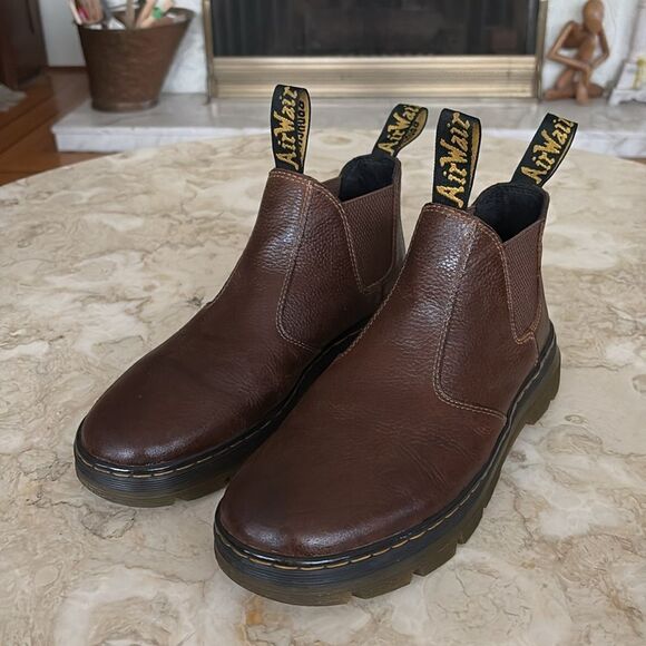 Dr. Martens Hardie II Low Cut Chelsea Leather Boots - Picture 2 of 11